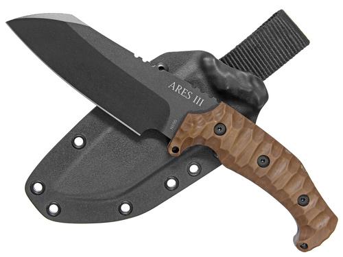Nůž Dachs knives Ares III hnědý